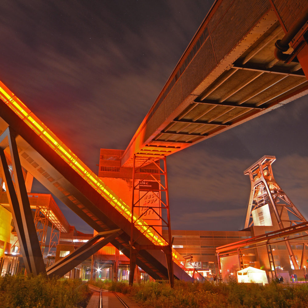 Das Foto zeigt das UNESCO-Welterbe Zollverein in Essen