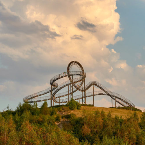 La photo montre Tiger & Turtle sur Heinrich-Hildebrandt-Höhe à Duisburg