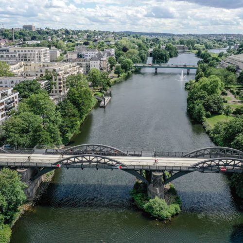 Das Foto zeigt den RS 1 in Mülheim an der Ruhr