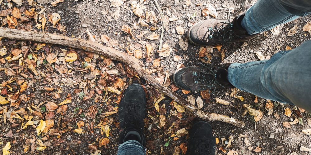 Das Foto zeigt Wanderschuhe