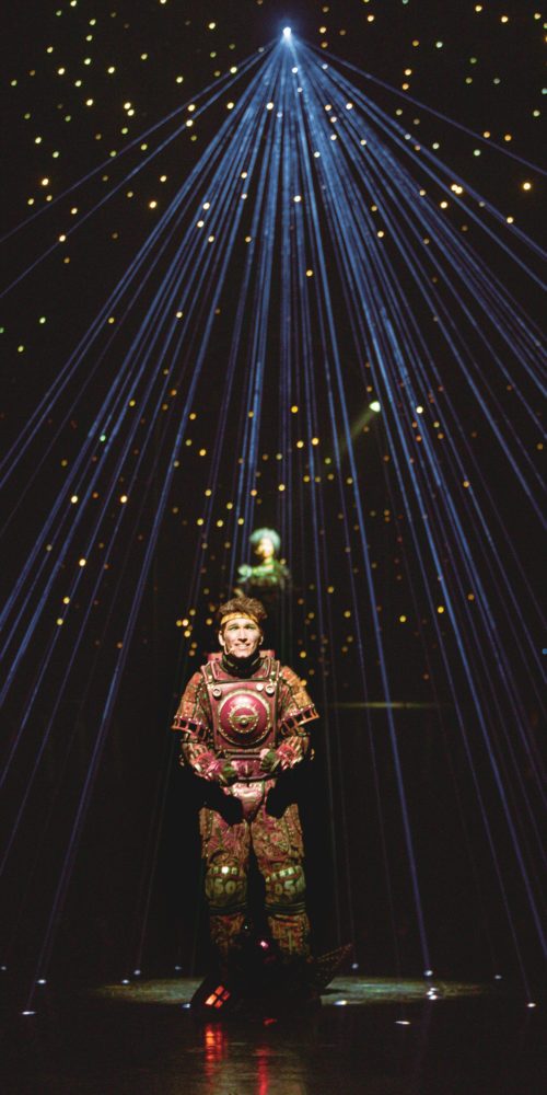 Das Foto zeigt Rusty und Mama im Musical STARLIGHT EXPRESS in Bochum