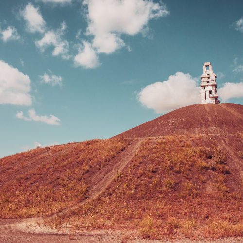 La photo montre le tas de Rheinelbe