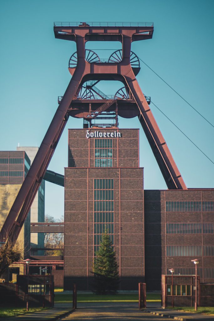 Das Foto zeigt die Zeche Zollverein in Essen