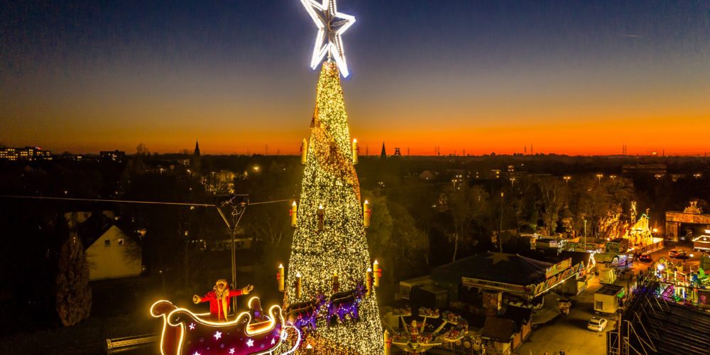 Das Foto zeigt den Cranger Weihnachtszauber in Herne