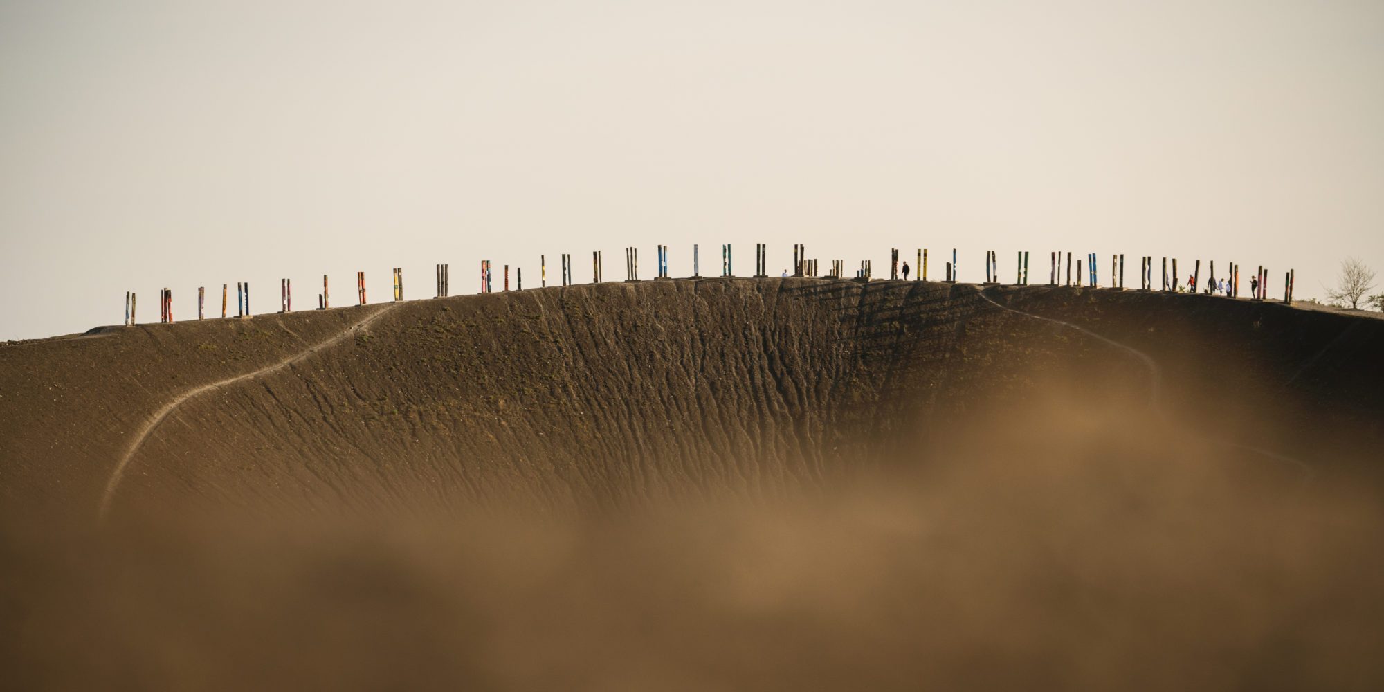 Das Bild zeigt die Halde Haniel in Bottrop