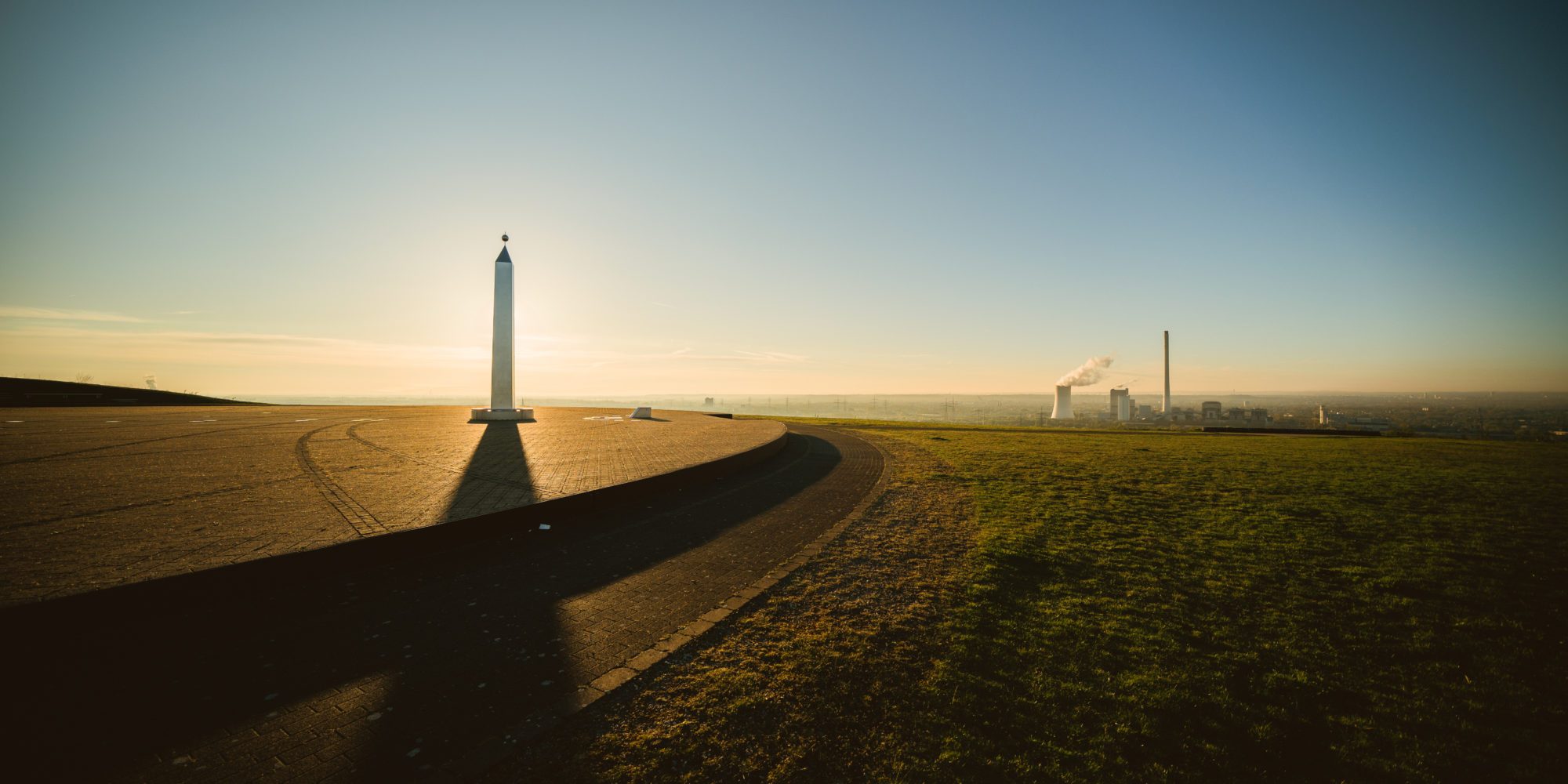 Das Bild zeigt die Halde Hoheward in Herten