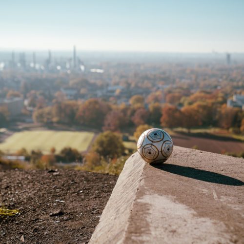 Fußball auf der Halde Rungenberg