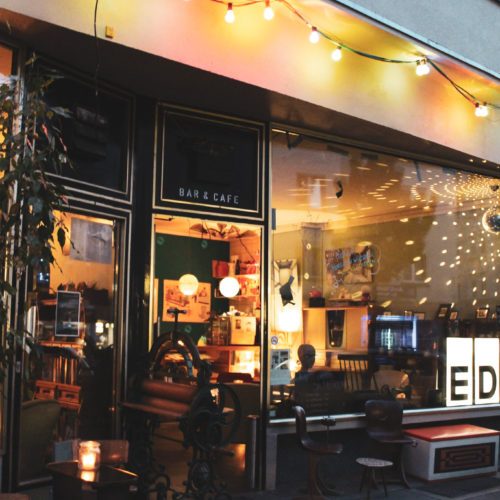 Das Foto zeigt das Café Eden im Kortländer Kiez in Bochum