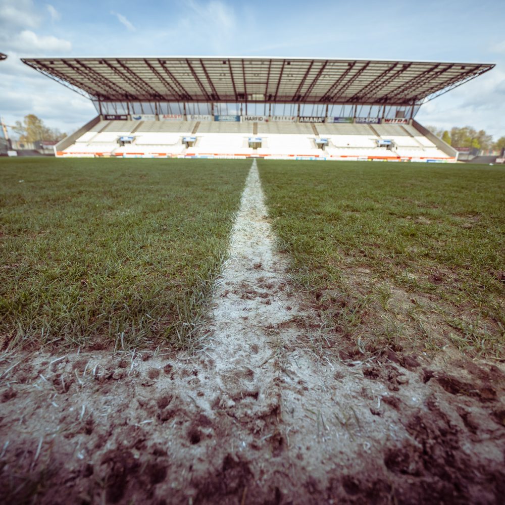 La photo montre le stade RWE à Essen