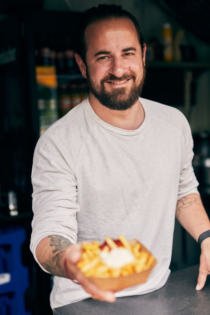 Das Foto zeigt Max Sollmann, den Organisator des Paluma Festivals in Bochum