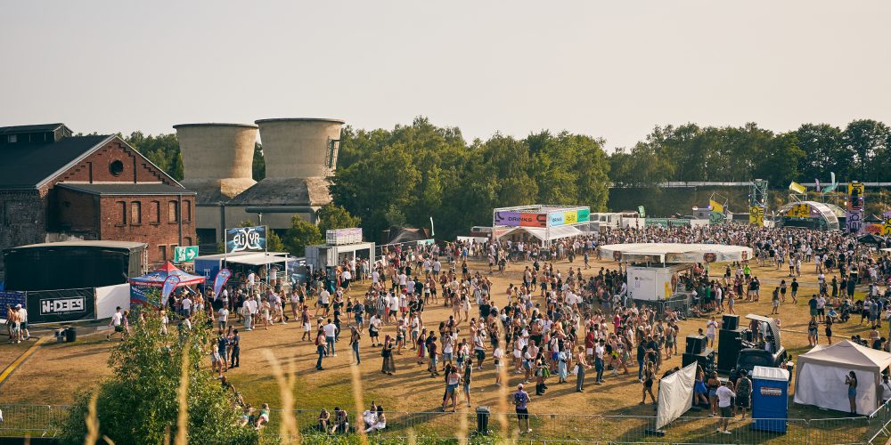 Das Bild zeigt den Westpark Bochum beim Paluma Festival