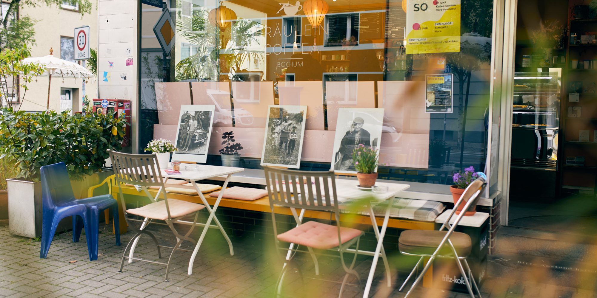 Das Bild zeigt das Fräulein Coffea in Bochum Ehrenfeld